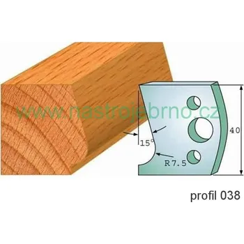 Příslušenství k frézce Profilový nůž 038 PILANA