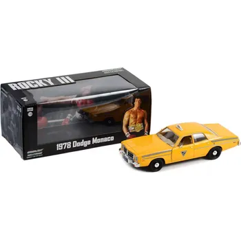 auto na autodráhu Auto Rocky III 1978 Dodge Monaco 1:24
