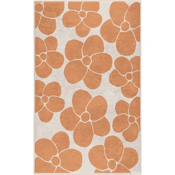 Koberec Oranžový pratelný koberec 60x100 cm Orange Meadow – Mila Home ID_1775088