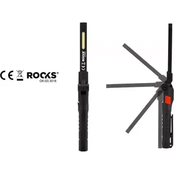 Nářadí pro automobil ROOKS Lampa dílenská skládací 3 W 100 lm RKS OK-03.3018