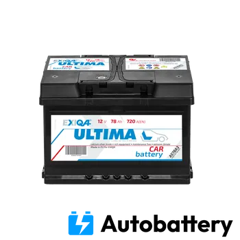 Autobaterie Autobaterie EXIQA Ultima 78Ah, 12V, 720A