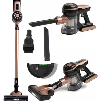 Vysavač ODKURZACZ BEZPRZEWODOWY BEZWORKOWY ADLER AD 7044 VERTIKÁLNÍ TURBO FILTR EPA F9