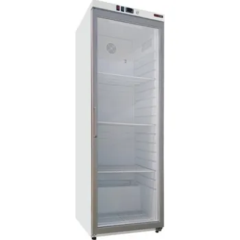 Lednice RM GASTRO Lednice bílá DRR 600 G prosklené dveře