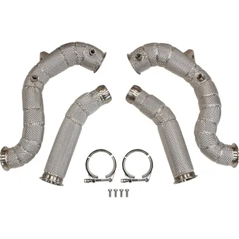 Zadní díl výfuku TurboWorks Downpipe Mercedes Benz C63 W205 AMG