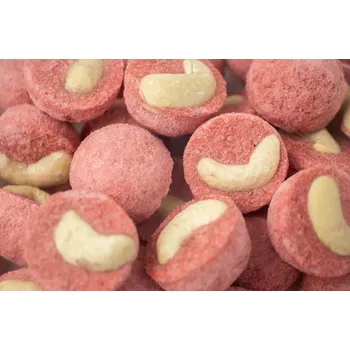 Potravina Lyofio Kešu v jahodové krustě