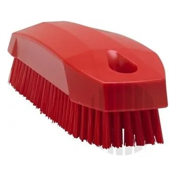 Mycí kartáč na vozidlo Kartáč VIKAN na ruce tvrdý - červený