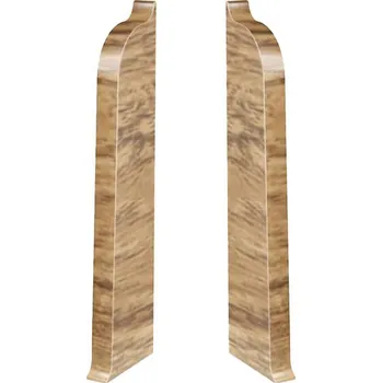 soklová lišta Koncovky levá + pravá k liště Afirmax 9 Manorial Oak