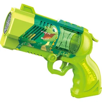 Hra na zahradu Pistole bublifuk dinosaurus zelená se světlem