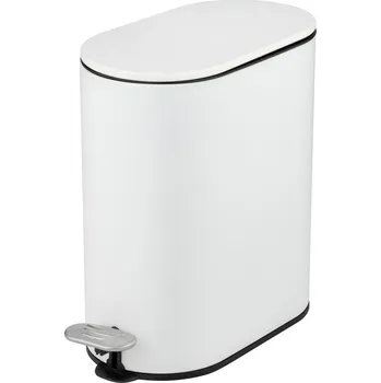 Odpadkový koš Matně bílý nášlapný ocelový odpadkový koš 5 l Collungo – Wenko ID_1778146