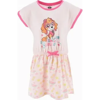 Dívčí šaty Letní šaty Tlapková Patrola Summer, růžové, vel. 110, 116cm Velikost: 116cm