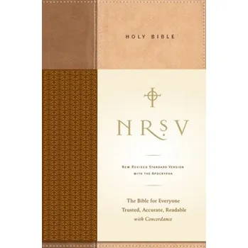 NRSV, Standard Bible with Apocrypha, Hardcover, Tan/Brown: The Bible for Everyone: Trusted, Accurate, Readable – Harper Bibles (EN)