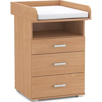 Komoda Komoda Rea Mickey s přebalovacím pultem a matrací slim - komoda s přebalovacím pultem a matrací