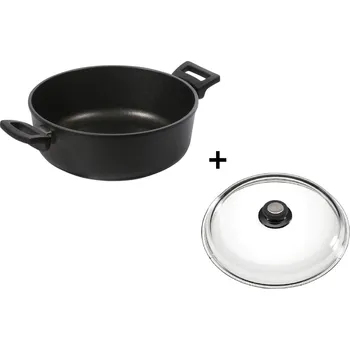 Hrnec Rendlík d24x10cm+PO skl., EUROLUX, 3,0l, litina, indukce Rychlá expedice, doprava zdarma od 999,-