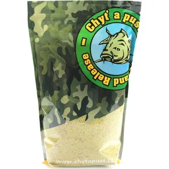 Návnadová surovina Chyť a pusť Method mix 1kg - Vanilka