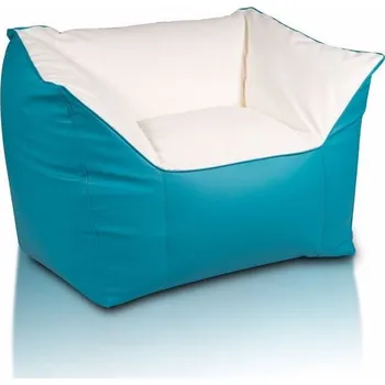 Sedací pytel Sedací vak Comfort Eko kůže - Modrá