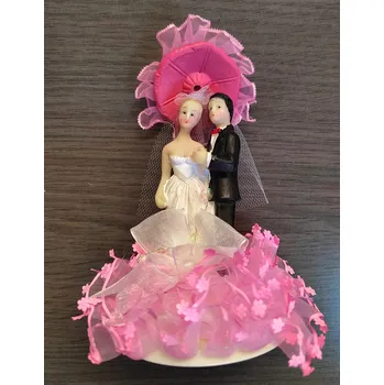 Balónek Svatební figurka na dort Rozbalev(n)o