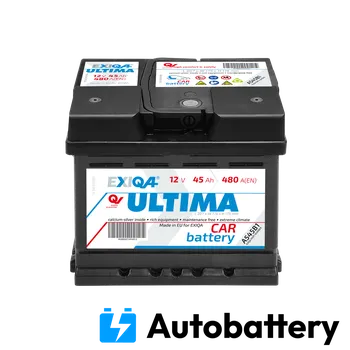 Autobaterie Autobaterie EXIQA Ultima 45Ah, 12V, 480A