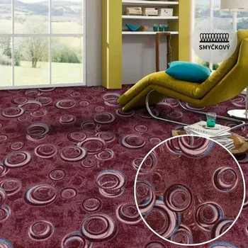 Koberec Koberec metráž Breno DROPS /filc 84 Označení šíře role: 4 m