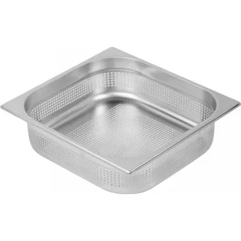 Plech na pečení Retigo Klasická gastronádoba GN 2/3 perforovaná GND 2/3, hloubka 20 mm