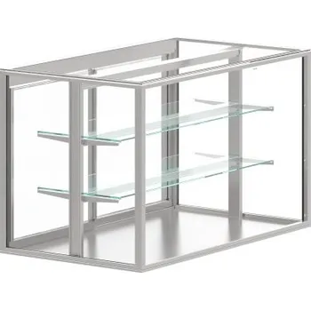 Neutrální vitrína CUBUS N CU120750FBN obslužná 1200 x 700 x 500 mm