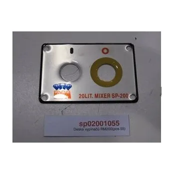 Kuchyňská váha RM GASTRO Deska vypínačů RM200(pos.55)