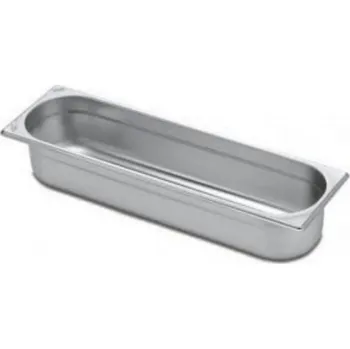 Plech na pečení TOMGAST Gastronádoba nerezová GN 2/4 530 x 162 mm, hloubka 150 mm VL-24150
