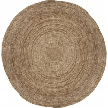Koberec Přírodní jutový koberec pletený 120 cm ETNO