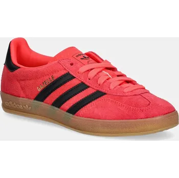 Dámská obuv Semišové tenisky adidas Originals Gazelle Indoor, 40, červená, 33X