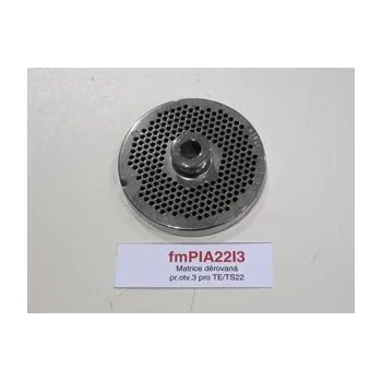 Kuchyňský mlýnek Matrice k mlýnku na maso TE-22 a TS-22, otvor o průměru 3 mm RM GASTRO