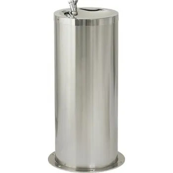 Nerezová pitná fontánka Sanela SLUN 23 na podlahu