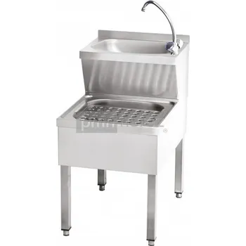 Nerezový dřez Výlevka kombinovaná nerezová 500 x 600 mm