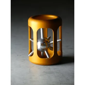 Hlavolam RADEMIC Ježek v kleci Magic Oranžový