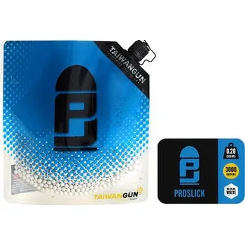 Airsoft Kuličky BB 6mm 0,28g 3000ks PROSLICK [P&J]