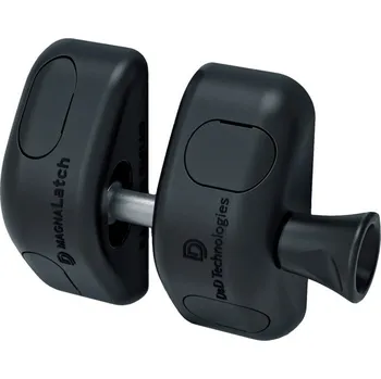 Klíč Jednostranný zámek na bránu bez klíče s magnetickou západkou 7-17mm – černá