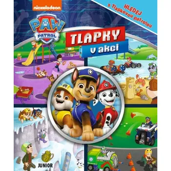 Leporelo Tlapky v akci Hledej s Tlapkovou patrolou