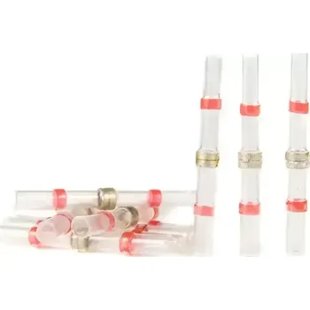 Nářadí pro automobil ROOKS Kabelová spojka s cínem 2,7 mm červená 10 ks RKS OK-03.1001