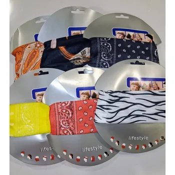 Nákrčník Multifunkční šátek Varianta: sv.červený Rozbalev(n)o