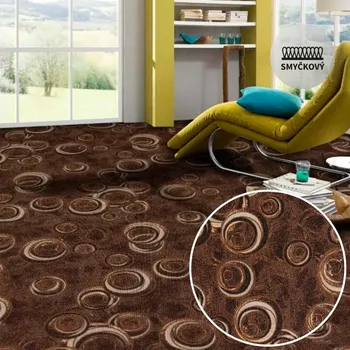 Koberec Koberec metráž Breno DROPS /filc 43 Označení šíře role: 4 m