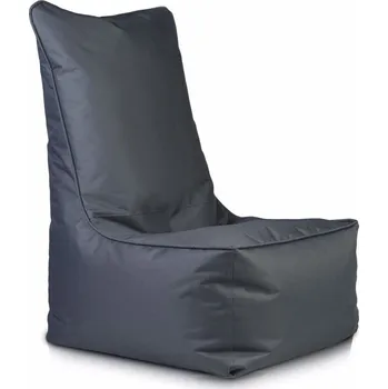 Sedací pytel Sedací vak Elegant Polyester - Tmavě šedá