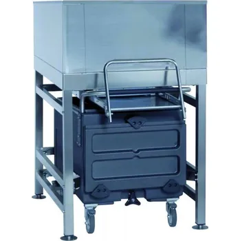 Výrobník ledu Simag Zásobník na led s vozíkem RC 200, 137 kg+73 kg