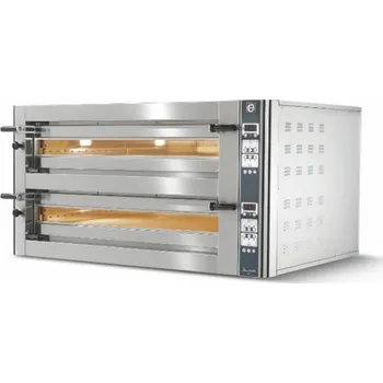 Příprava pizzy Cuppone Pec na pizzu dvoupatrová s rekuperací Donatello DN435-2-CD elektrická
