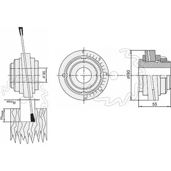 Pilový kotouč Kolísavé pouzdro PILANA pro SK pilové kotouče drážkovací
