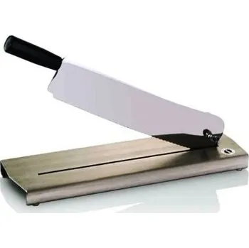 Kráječ na chleba L.TELLIER Kráječ pečiva stolní, nerezová základna, 35 cm