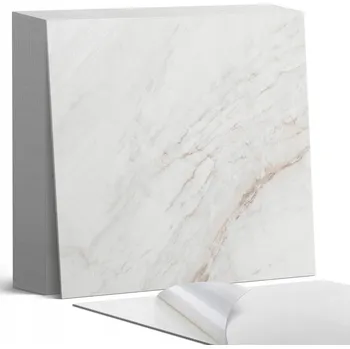 Dlažba Nástěnné PVC samolepicí dlaždice Elegantní mramorový vzor 20 ks 20x20 cm