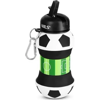 Termoska Nils Skládací silikonová láhev Camp NC4104 550ml fotbal