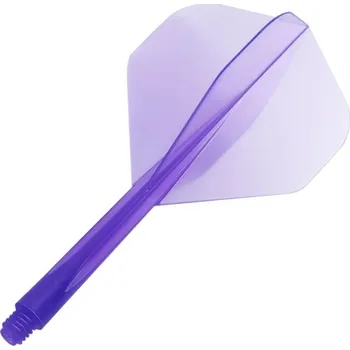 Příslušenství pro šipky Condor Letky Zero Stress - Standard - Medium - Clear Purple CN011