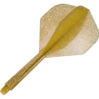 Příslušenství pro šipky Condor Letky Zero Stress - Standard - Medium - Glitter - Gold CN223