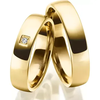 Prsten Snubní prsteny titan zirkon SP-TI-031