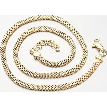 Náhrdelník Dámský náhrdelník stříbro 925 zlacený N1300485-1264-SLX délka 45 cm