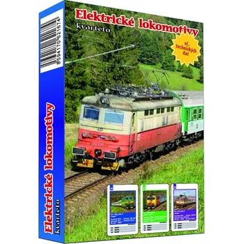 Pexeso Petr Mičánek Karty hrací - Kvarteto Elektrické lokomotivy 448787